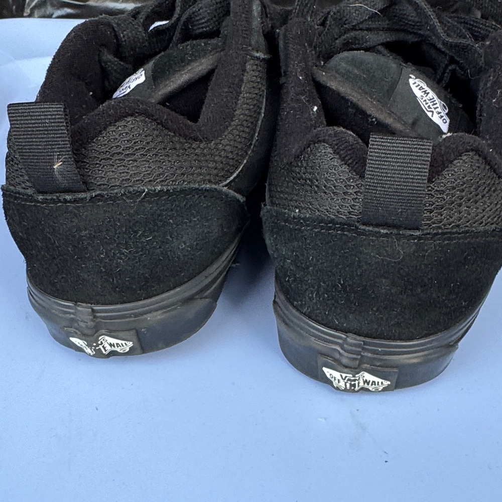 Vans Men's Black Suede Sneakers - Picture 11 of 15